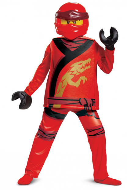 Déguisement deluxe Kai Ninjago Legacy - LEGO™ enfant