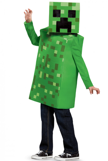 Déguisement Creeper Minecraft™ luxe enfant
