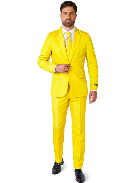 Costume Mr. Solid jaune homme Suitmeister™
