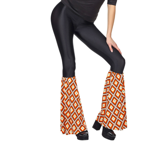 Kit bandeau et jambières années 70 losanges