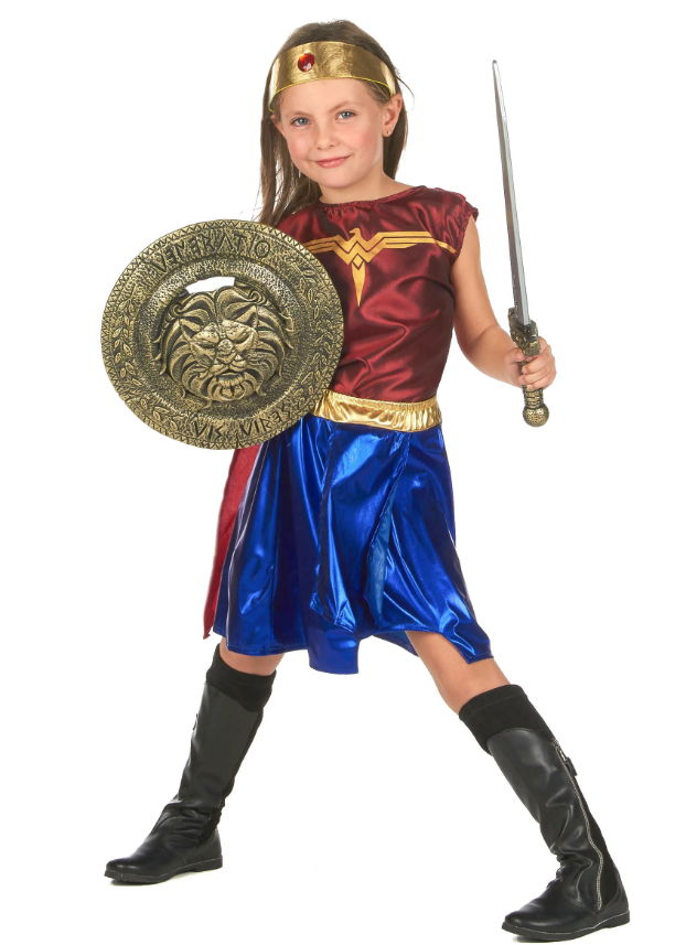 Déguisement guerrière amazone fille