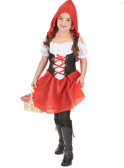 Déguisement chaperon rouge classique fille