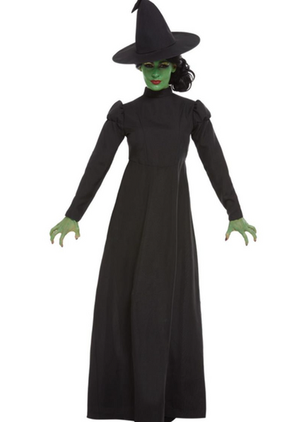 Déguisement sorcière noire femme