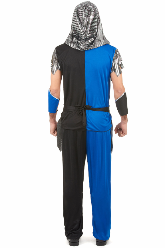 Déguisement chevalier bleu homme