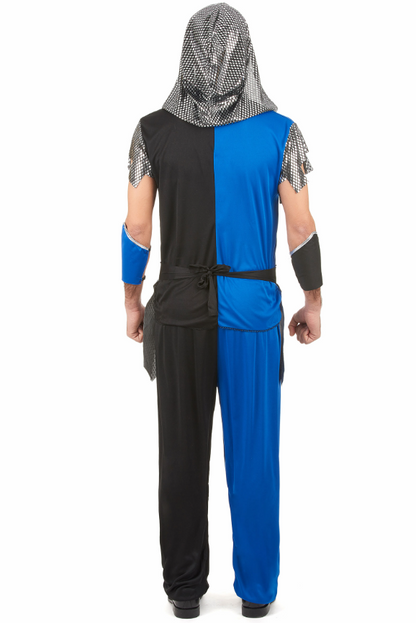 Déguisement chevalier bleu homme