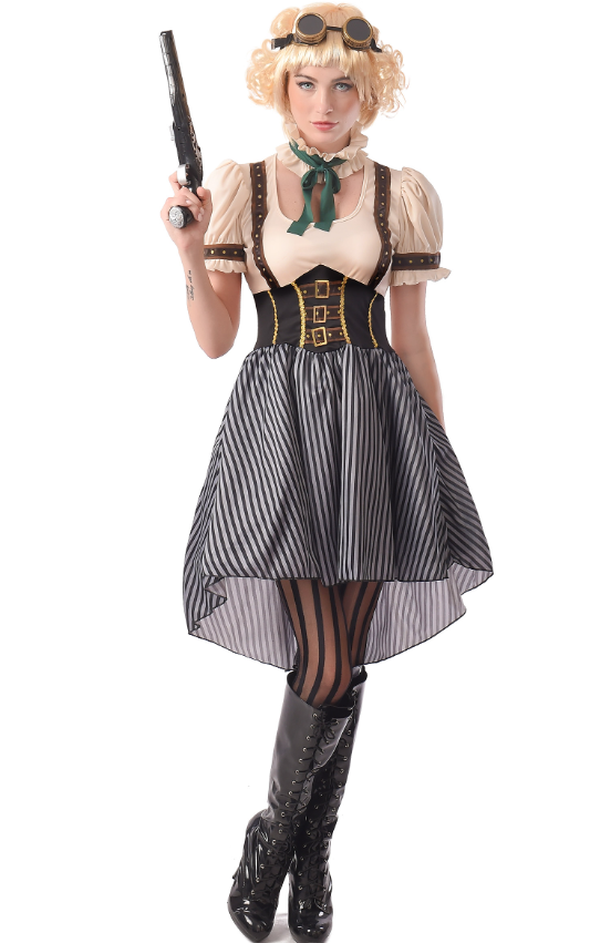 Déguisement steampunk femme