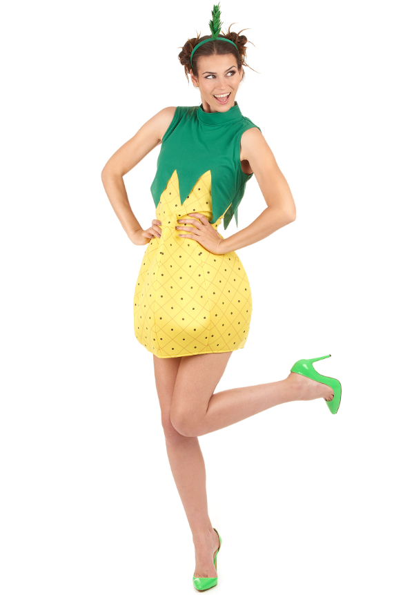 Déguisement d'ananas femme