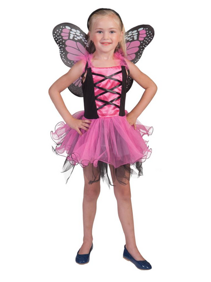 Déguisement papillon rose