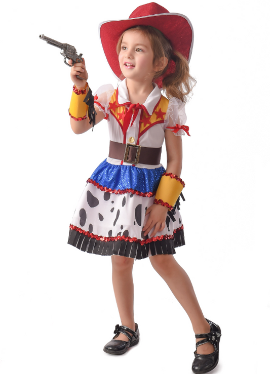 Déguisement cowgirl dessin animé fille