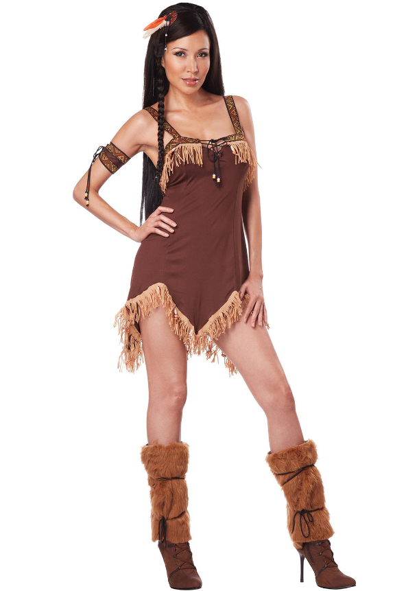 Déguisement indienne western femme