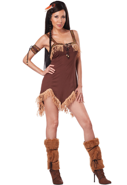 Déguisement indienne western femme