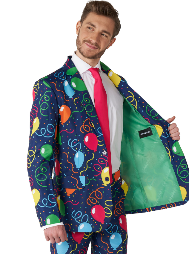 Costume Mr. Balloons Navy homme Suitmeister™