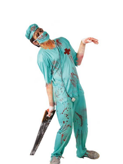 Déguisement de Chirurgien Zombie pour homme Halloween