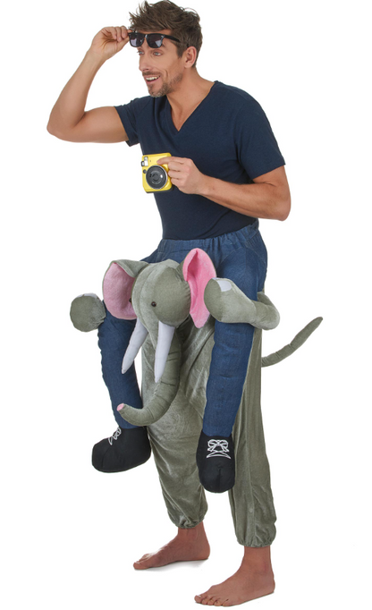 Déguisement homme à dos d'éléphant adulte