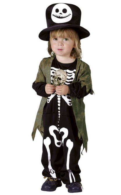 Déguisement squelette de la nuit enfant Halloween