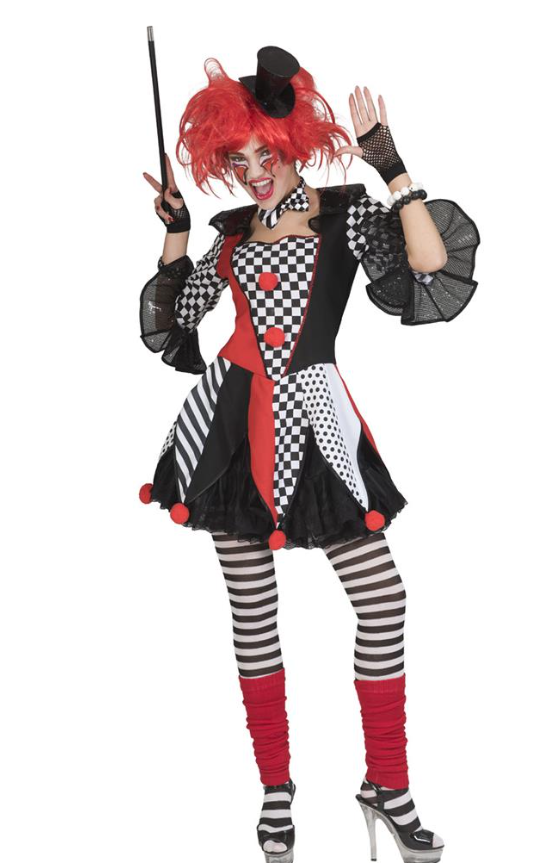 Déguisement femme harlequin