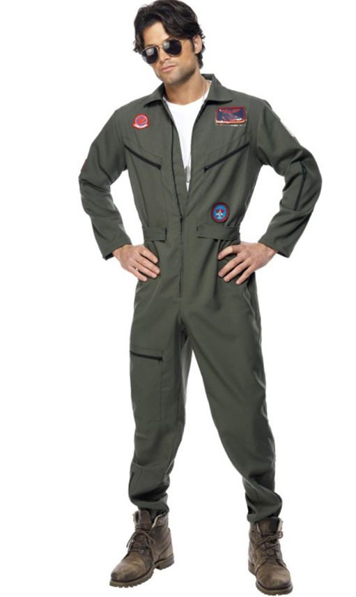 Déguisement pilote de ligne Top Gun™ homme