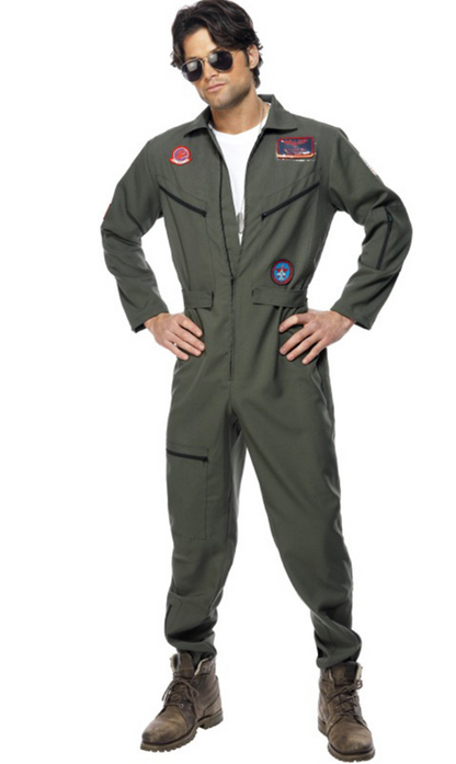 Déguisement pilote de ligne Top Gun™ homme