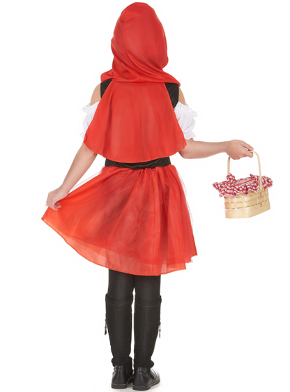Déguisement chaperon rouge classique fille
