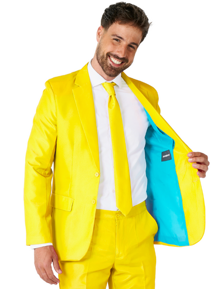 Costume Mr. Solid jaune homme Suitmeister™