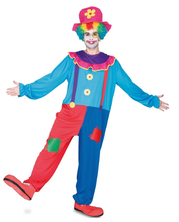 Déguisement de Clown avec pièces pour homme