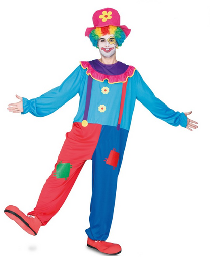 Déguisement de Clown avec pièces pour homme