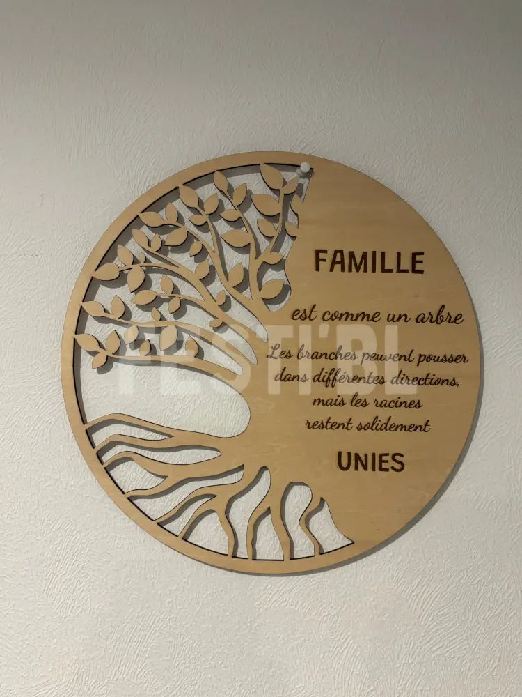 Arbre de vie personnalisable en bois