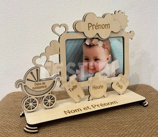 Cadre de naissance personnalisable