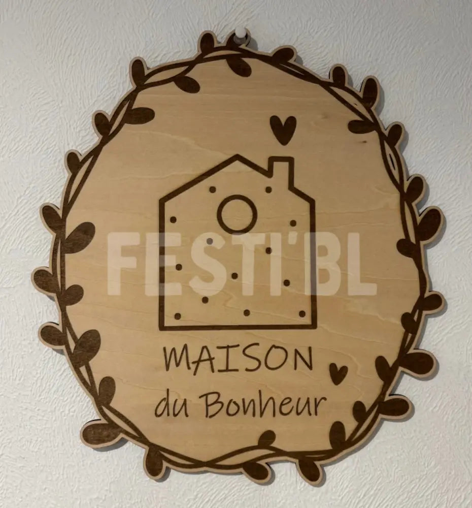 Création en bois personnalisable