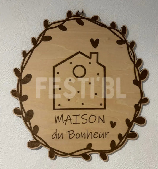 Création en bois personnalisable