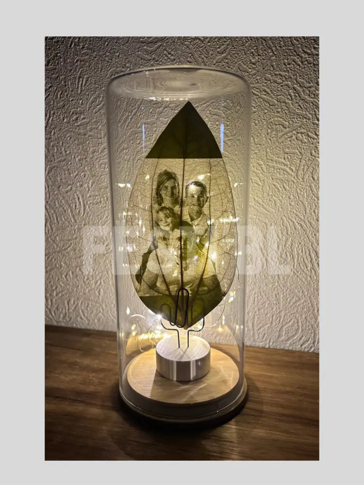 Feuille d’arbre personnalisée illuminer