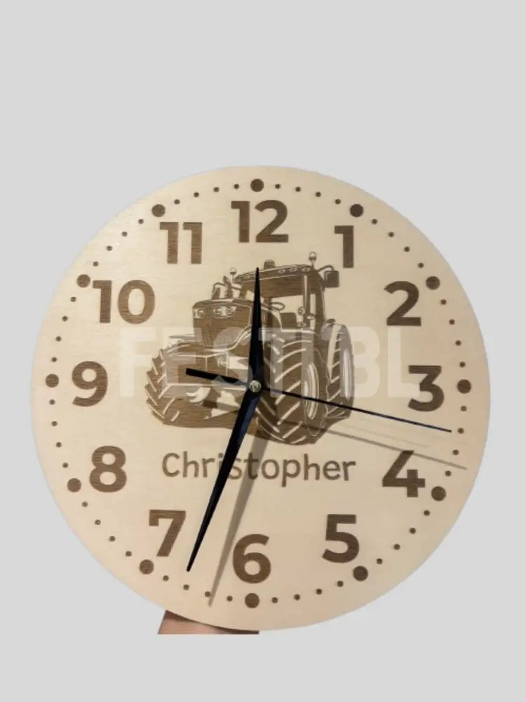 Horloge d’agriculteur personnalisable