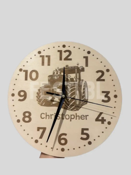 Horloge d’agriculteur personnalisable