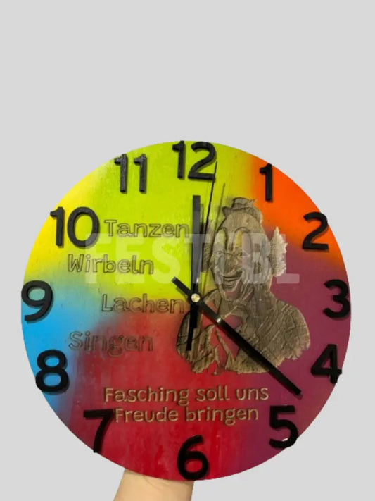 Horloge de Carnaval personnalisée