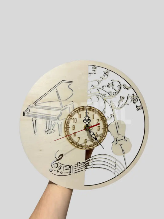 Horloge musical personnalisable