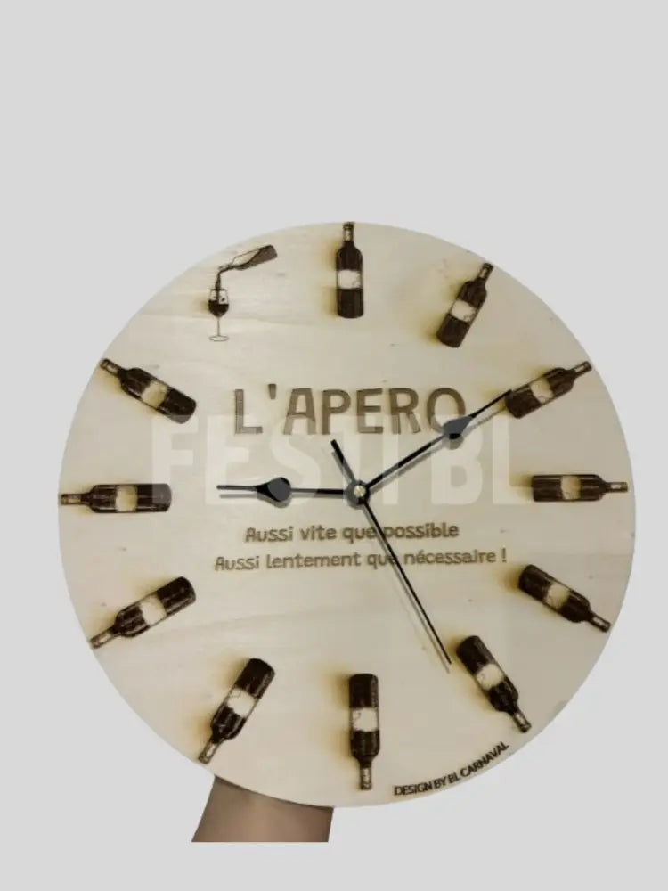 Horloge personnalisée