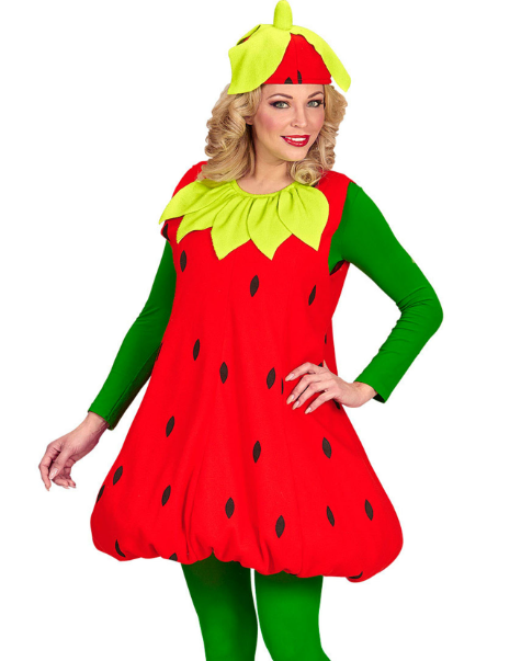 Déguisement fraise adulte