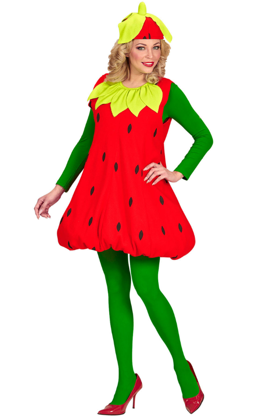 Déguisement fraise adulte
