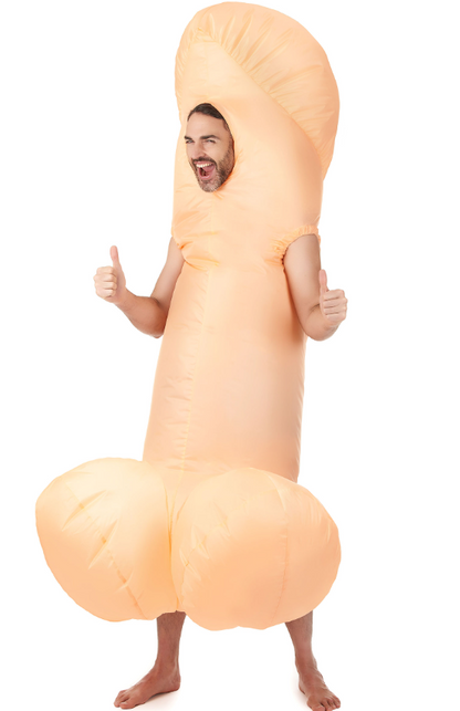 Déguisement zizi gonflable adulte