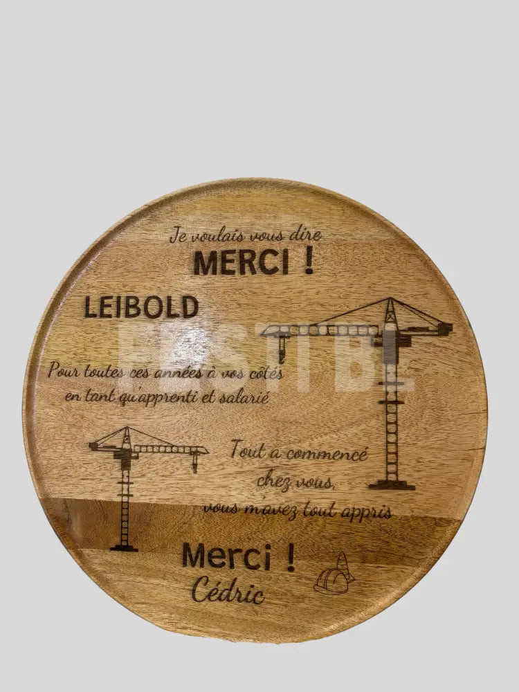 Planche d’apéro personnalisable