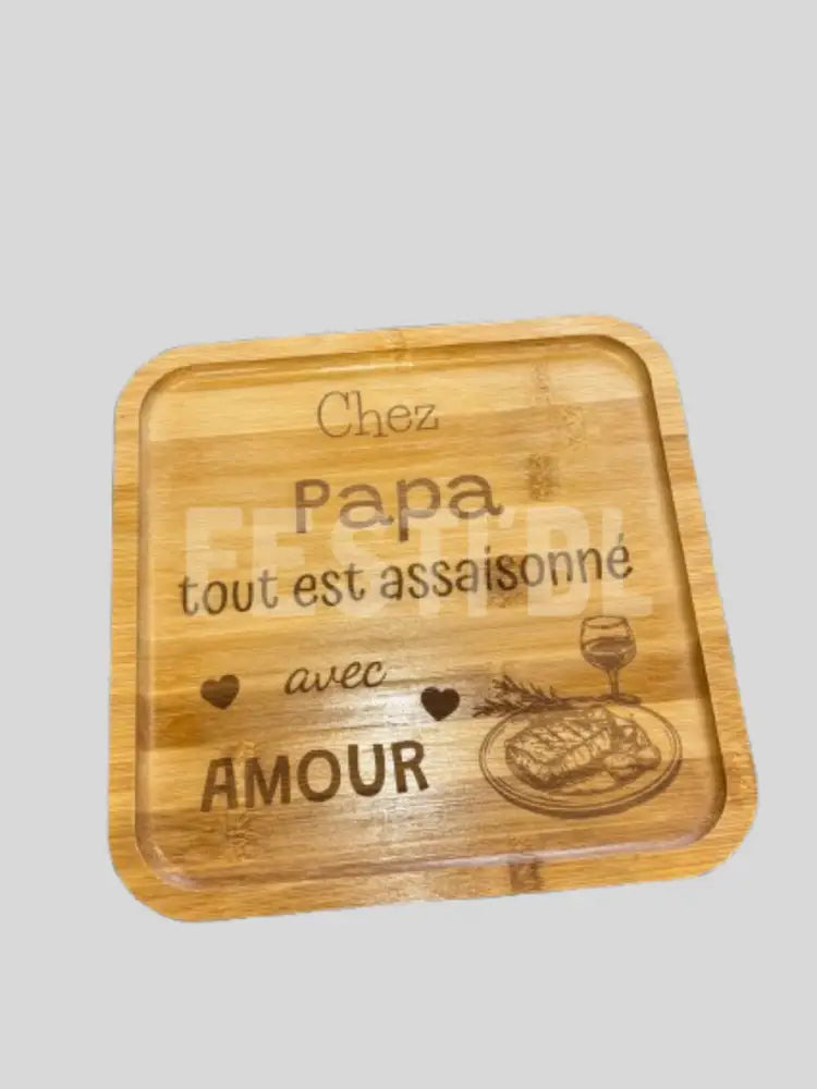 Planche en bois personnalisable
